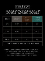 Wild West Cowboy T-Shirt Dress or Tunic
