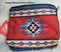 Montana West Aztec Canvas Crossbody ** Coffee