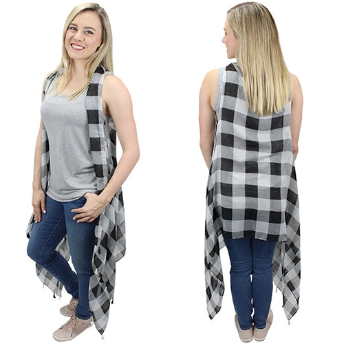 Buffalo Plaid Vest
