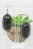 Blythe Oval Stone Earrings (4 Colors Available)