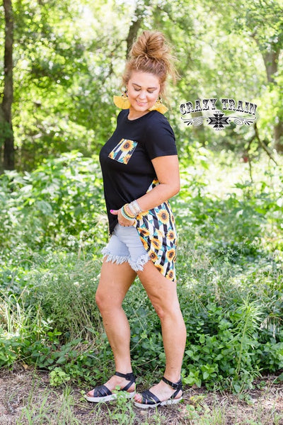 Melody Meadow Sunflowers Tunic