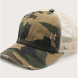 CLEARANCE - Pony Tail Hats - Assorted Colors & Prints