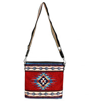 Montana West Aztec Canvas Crossbody ** Coffee