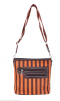 Montana West Aztec Canvas Crossbody ** Coffee