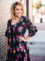 CLEARANCE - Come Away With Me Floral Lace Duster