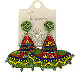 Sombrero Seed Bead Earrings (2 Colors Available)