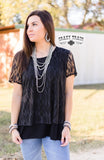 Lubbock Lace Top - Last 1