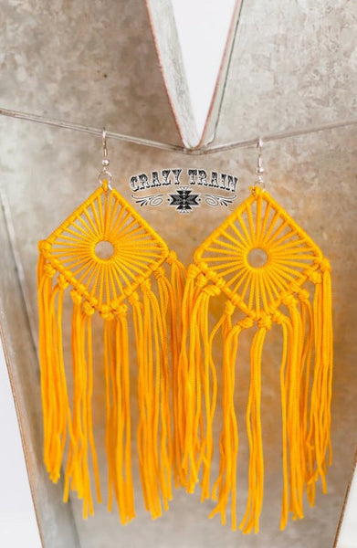 Mustard Day Dreamer Earrings