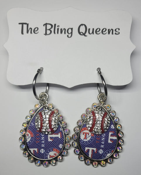 Texas Ranger Earrings (2 Choices)