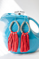 Rio Grande Earrings ** RED