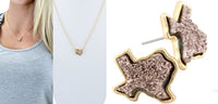 Texas Necklace & Earrings Set