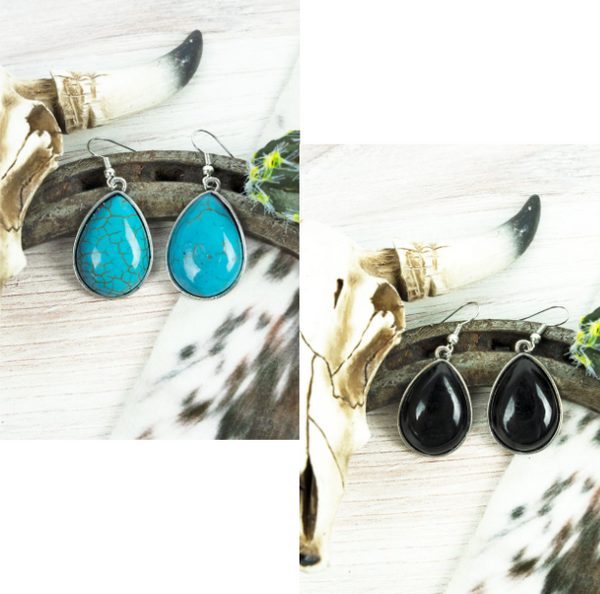 Thorsby Teardrop Earrings (Available in 2 Colors)