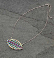 Leopard & Serape Necklace