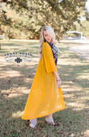 Short Round Mustard Duster