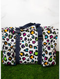 Spot of Color (Leopard) Utility Tote Bag