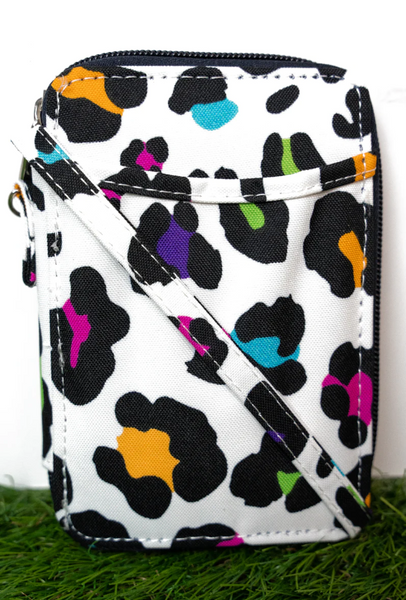 CLEARANCE Spot of Color Wristlet