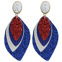 Patriotic Layered Stud Earrings
