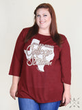 CLEARANCE - "Home Sweet College Station" T-Shirt (Last One)