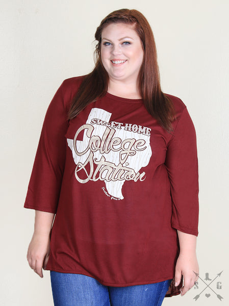 "Home Sweet College Station" T-Shirt (Last One)