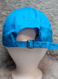 CLEARANCE Turquoise Ball Cap with Stud Filled Brim