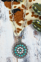 Western Turquoise Lorraine Necklaces (2 Styles Available)
