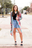 CLEARANCE - Siesta Fiesta Hooded Cardigan - LAST 1