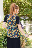 CLEARANCE - Vest Friends Forever Sunflower Vest